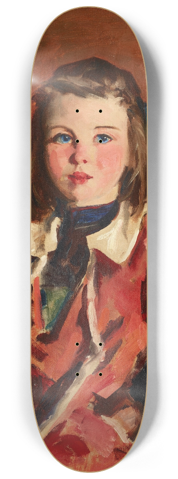 Robert Henri - Irish Girl 8.25 inch art skate deck