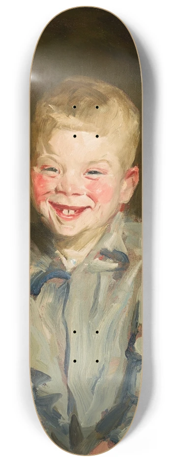 Robert Henri - Laughing Boy 8.25 inch art skate deck