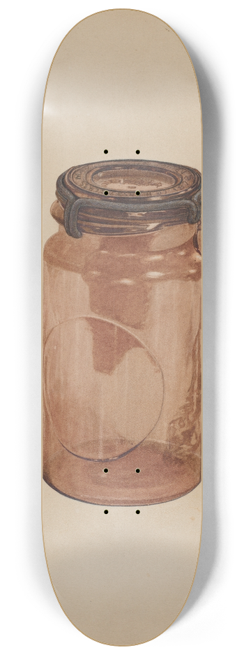 Robert Penson - Glass Fruit Jar 8.25 inch art skate deck