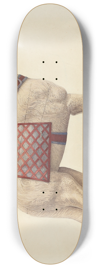 Robert Pohle - Carousel Dog 8.25 inch art skate deck
