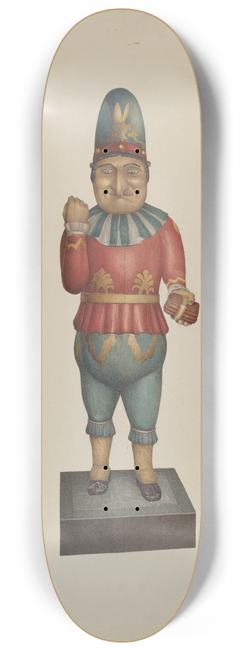 Robert Pohle - Cigar Store Figure  Punch 8.25 inch art skate deck