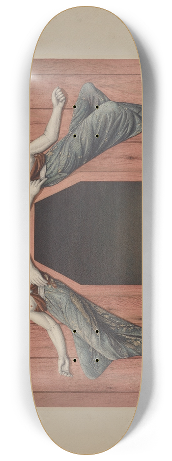 Robert Pohle - Decorative Figures Peace and Plenty 8.25 inch art skate deck