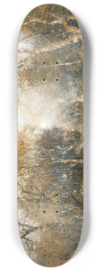 Robert Russ - Early Spring, Penzinger Au 8.25 inch art skate deck