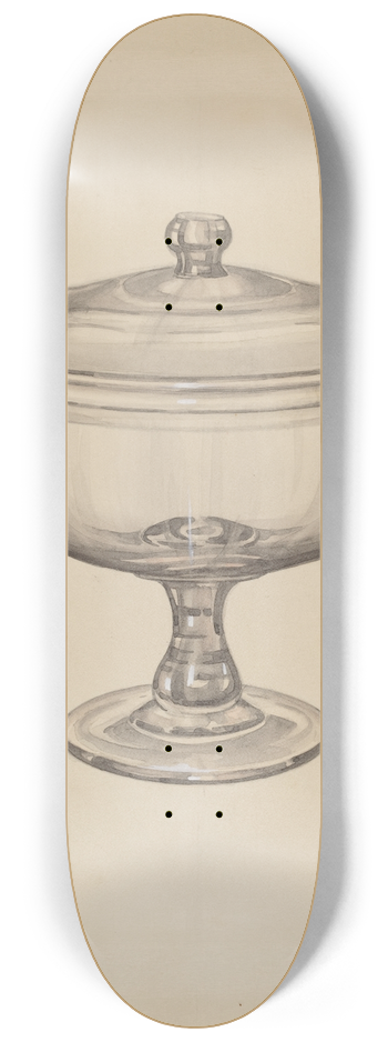 John Dana - Covered Compote 8.25 inch art skate deck