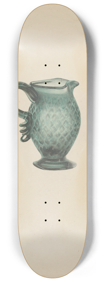 John Dana - Cream Pitcher 8.25 inch art skate deck