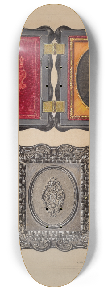 Robert Schuerer - Daguerreotype Case 8.25 inch art skate deck