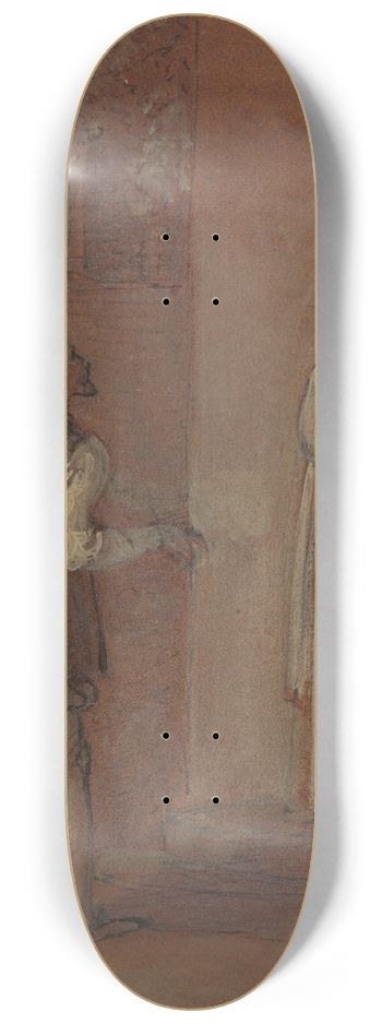 Robert Smirke - Anne Page and Slender 8.25 inch art skate deck