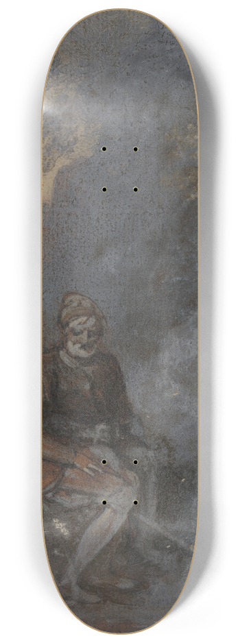 Robert Smirke - Oberon and Puck 8.25 inch art skate deck