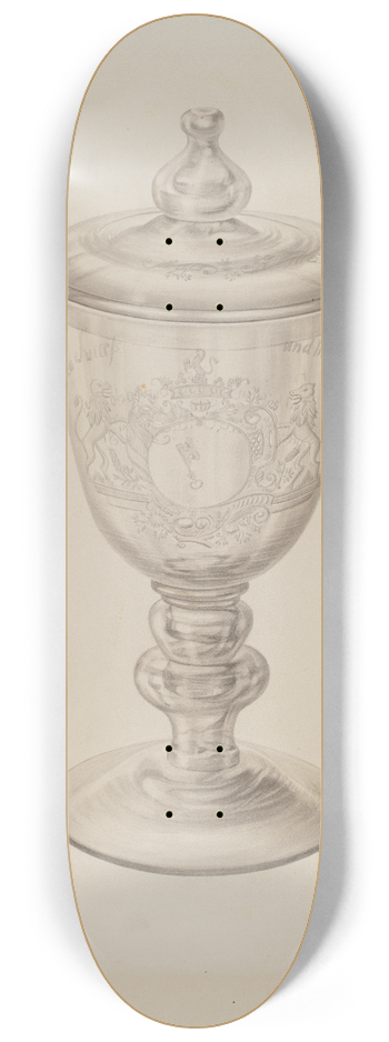 John Dana - Glass 8.25 inch art skate deck