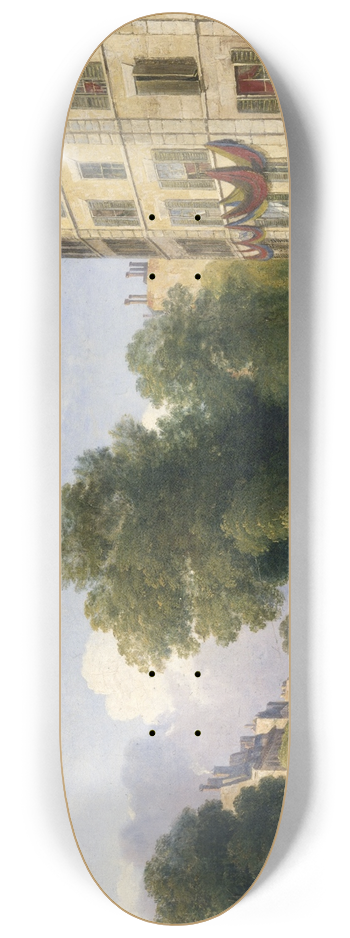 Robert Stanley Colet - Le boulevard des Capucines, au dbouch de la rue de la Paix 8.25 inch art skate deck