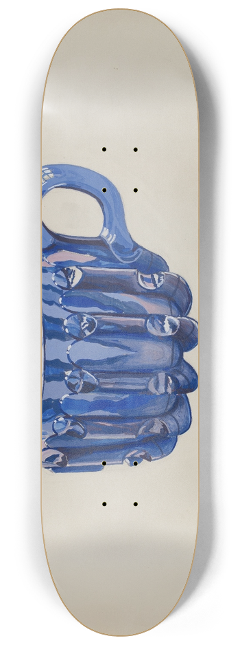 Robert Stewart - Cobalt Blue Cup 8.25 inch art skate deck