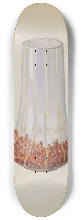 Robert Stewart - Corn Glass Vase 8.25 inch art skate deck
