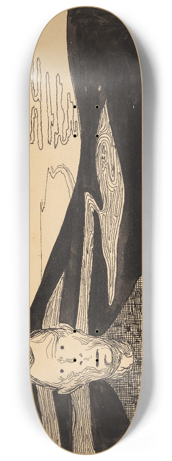 Robert Storm Petersen - Aftenlandskab 8.25 inch art skate deck