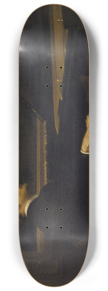 Robert Thegerstrm - Vilhelm Stenhammar, 1871-1927 8.25 inch art skate deck