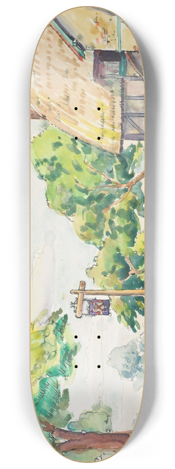 Roland Hipkins - The Hamden Arms 8.25 inch art skate deck