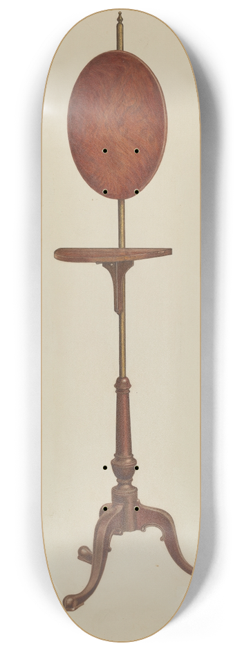 Rolland Livingstone - Pole Screen and Candlestand 8.25 inch art skate deck