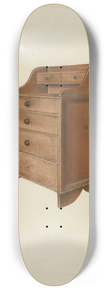 John Davis - Shaker Sewing Desk 8.25 inch art skate deck