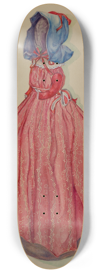 Rosa Burger - Doorstop Doll 8.25 inch art skate deck