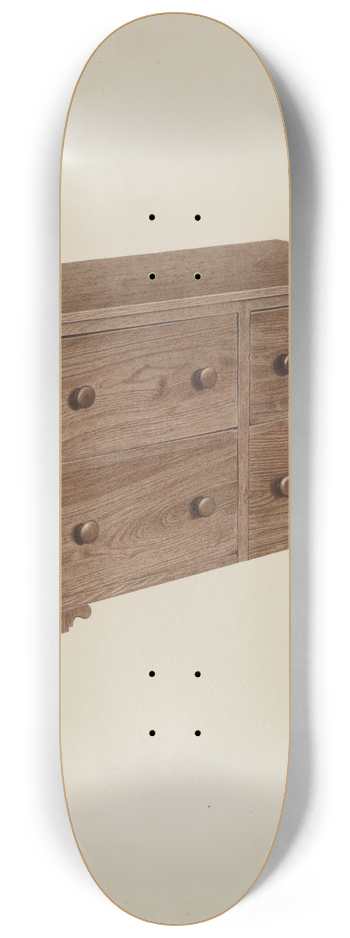 Rosa Rivero - Bureau 8.25 inch art skate deck