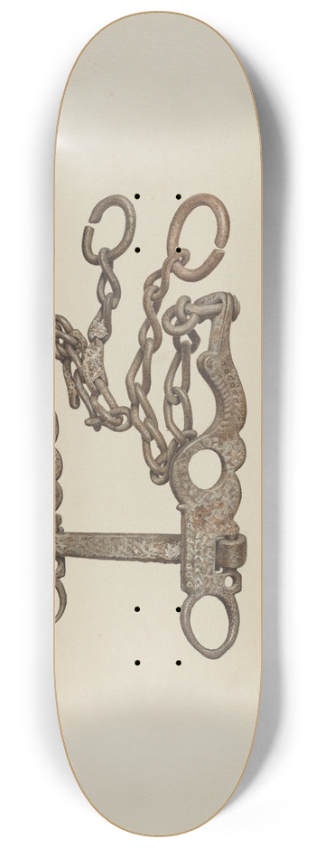 Rose Campbell-Gerke - Bar Bit 8.25 inch art skate deck