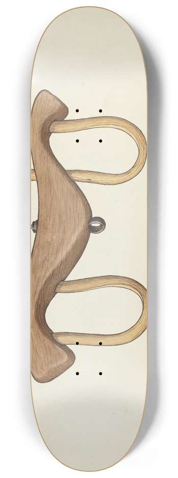 Rose Campbell-Gerke - Yoke for Oxen 8.25 inch art skate deck