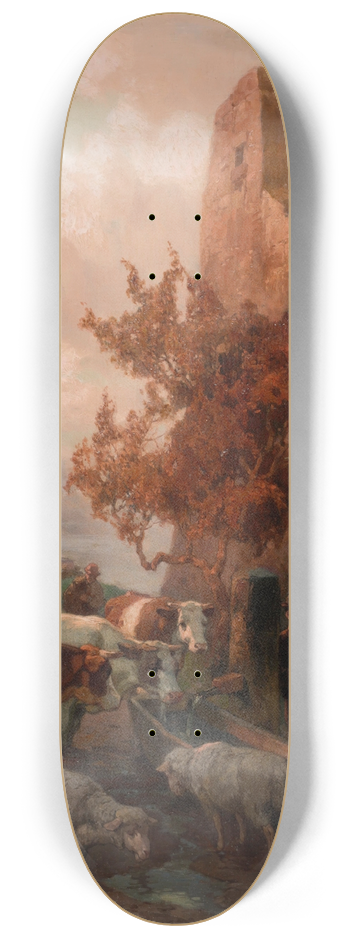 Rudolf Alfred Hger - Plausch an der Trnke 8.25 inch art skate deck