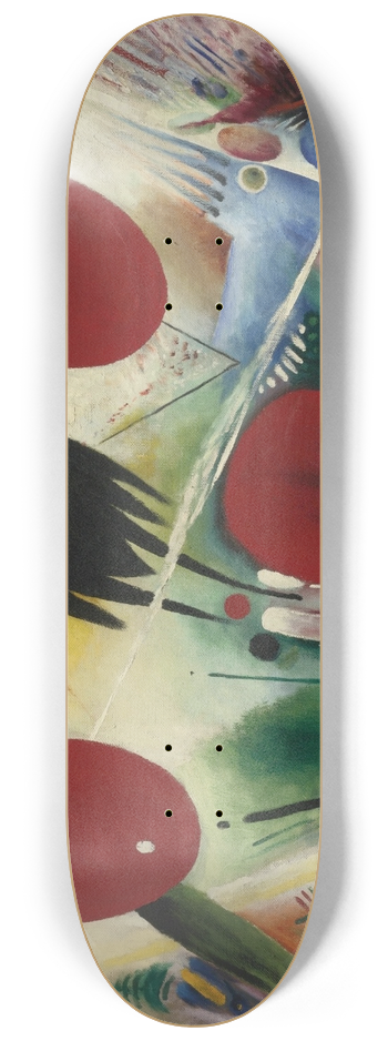 Rudolf Bauer - Symphony 8.25 inch art skate deck
