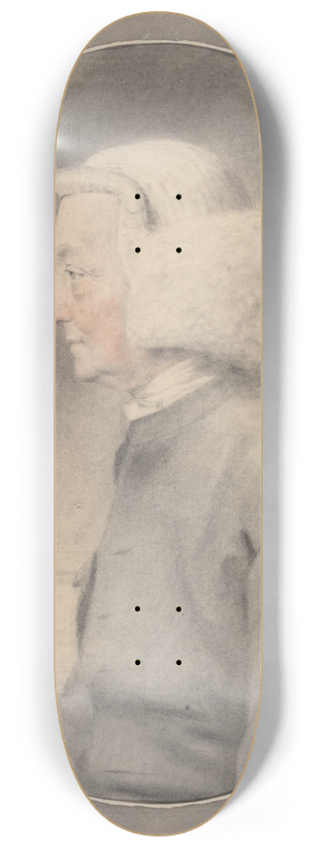 John Downman - Portrait of a Divine Called Reverend John Wesley 8.25 inch art skate deck