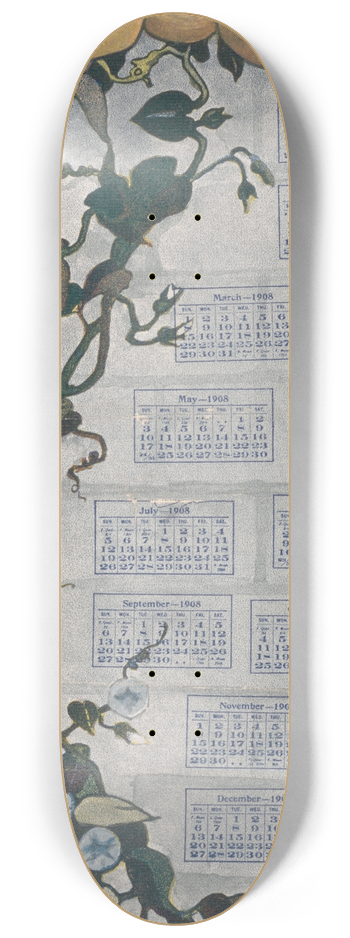 Ruth M. Hallock - A Dutch lunch 8.25 inch art skate deck