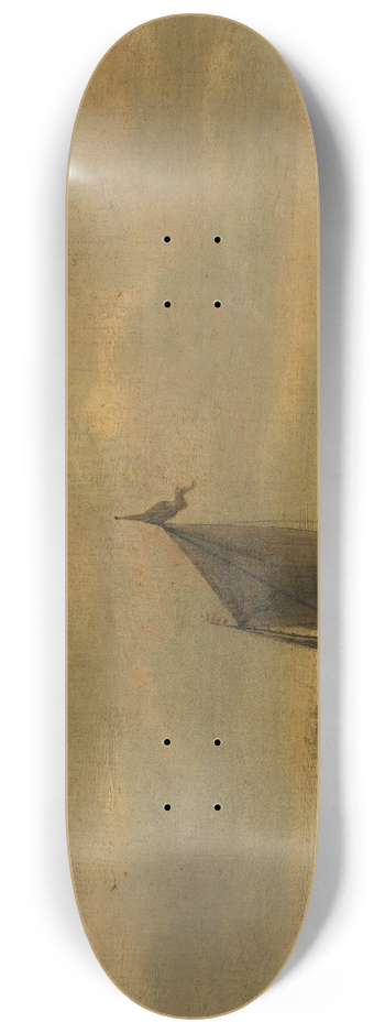 Salomon van Ruysdael - Calm Water 8.25 inch art skate deck