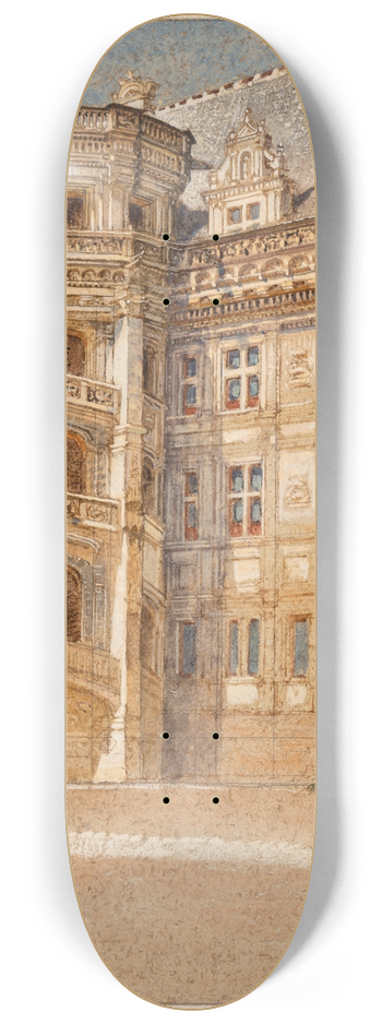 Samuel Colman - Chateau de Blois 8.25 inch art skate deck