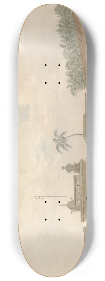 Samuel Davis - A Sepoy Sargent in a Compound 8.25 inch art skate deck