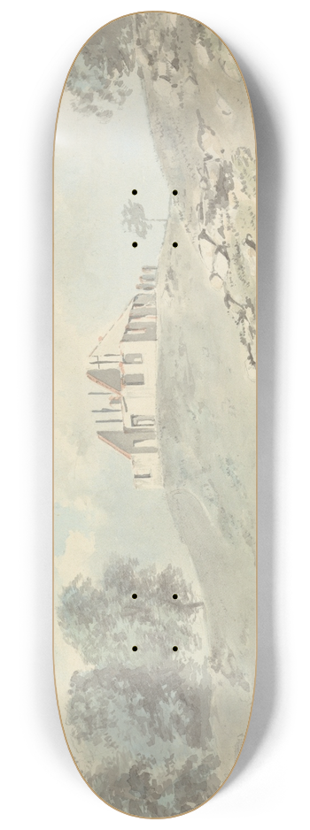 Samuel Davis - Colgong, near Bhagalpur 8.25 inch art skate deck