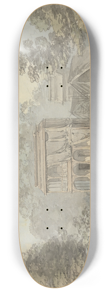 Samuel Davis - Moorshedabad [Murshidabad] 8.25 inch art skate deck