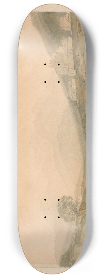 Samuel Davis - Snowdon from Capel Curig 8.25 inch art skate deck