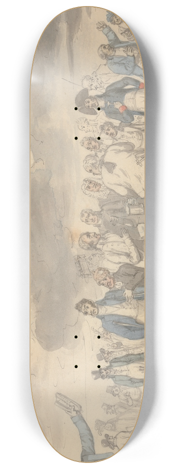 Samuel de Wilde - The Satirist 8.25 inch art skate deck
