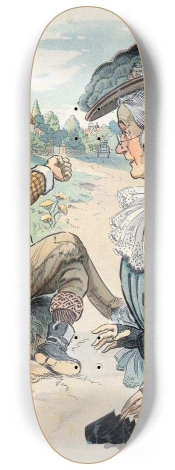 Samuel Ehrhart - A dismal outlook 8.25 inch art skate deck