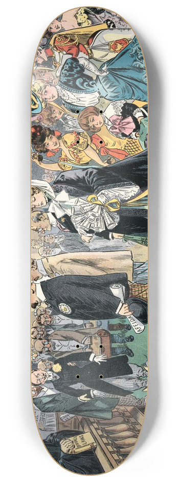 Samuel Ehrhart - An international high noon divorce 8.25 inch art skate deck