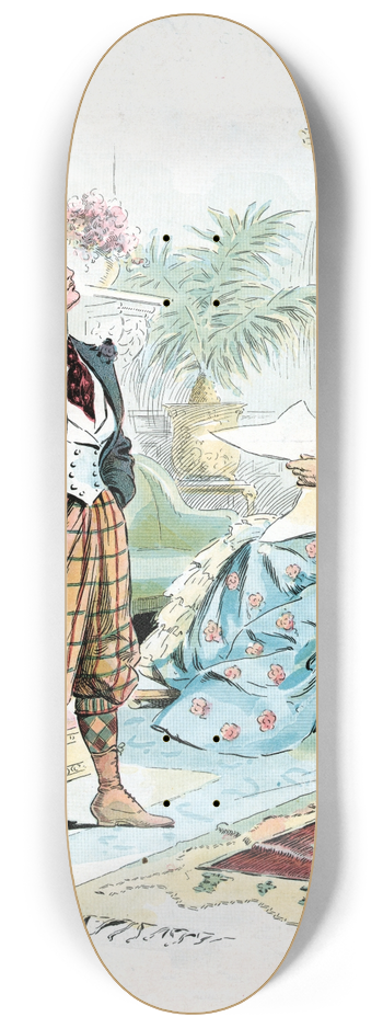 Samuel Ehrhart - Modern 8.25 inch art skate deck