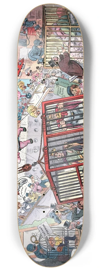 Samuel Ehrhart - The annual invasion 8.25 inch art skate deck