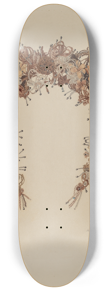 Samuel Faigin - Hair Wreath 8.25 inch art skate deck