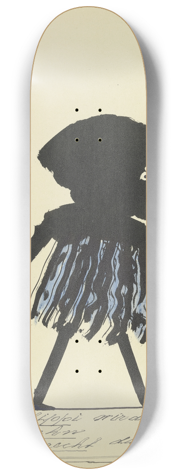 John Elsas - Bei Philippi wird man wiedersehen  8.25 inch art skate deck