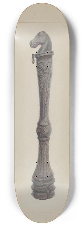 Samuel Fineman - Iron Hitching Post 8.25 inch art skate deck