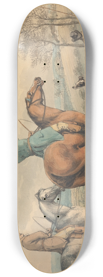 Samuel Howitt - Coursing; Setting Out 8.25 inch art skate deck