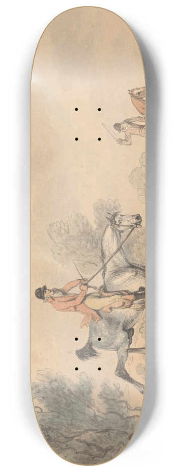 Samuel Howitt - Full Cry 8.25 inch art skate deck