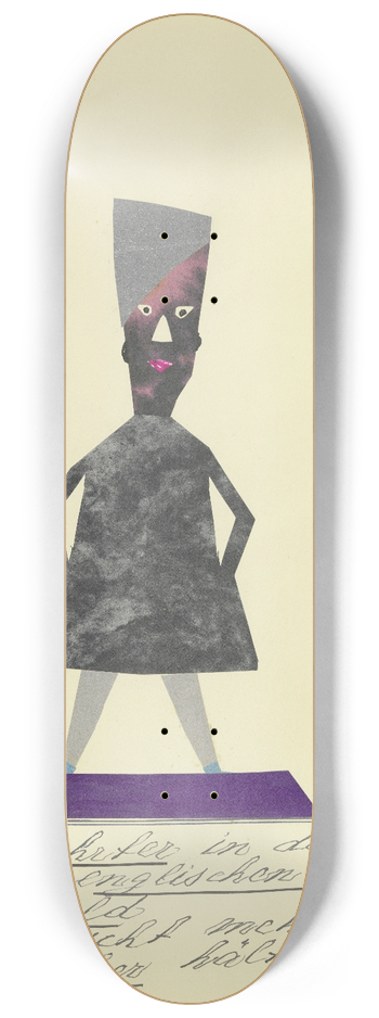 John Elsas - Ein Gelehrter in der Welt  8.25 inch art skate deck