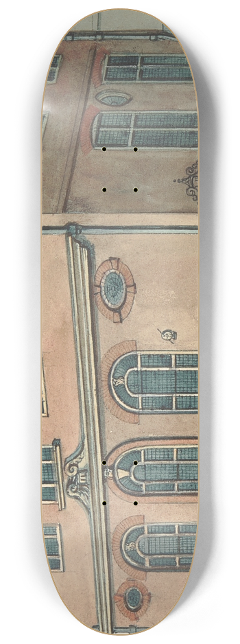 Samuel Ireland - Blacksmiths Hall 8.25 inch art skate deck