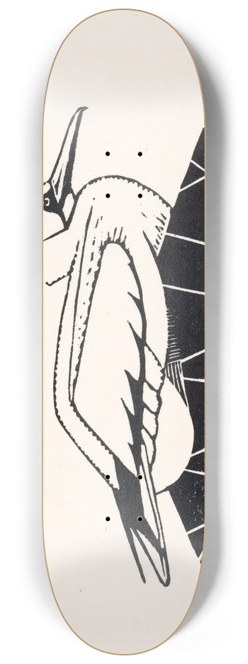 Samuel Jessurun de Mesquita - Jan-van-gent 8.25 inch art skate deck