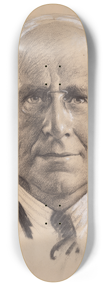Samuel Johnson Woolf - Arthur Stanley Eddington 8.25 inch art skate deck