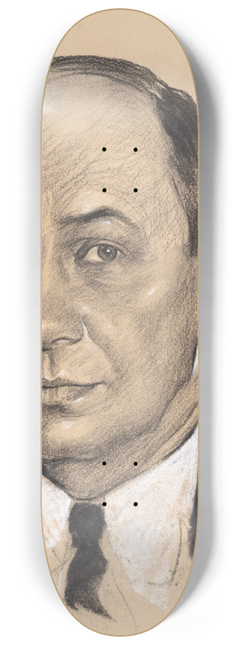 Samuel Johnson Woolf - Donald Randall Richberg 8.25 inch art skate deck